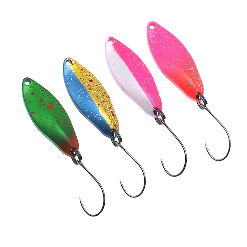 TROUT Spoon metálico para trucha – Cobre, pesca en río - imagen 3