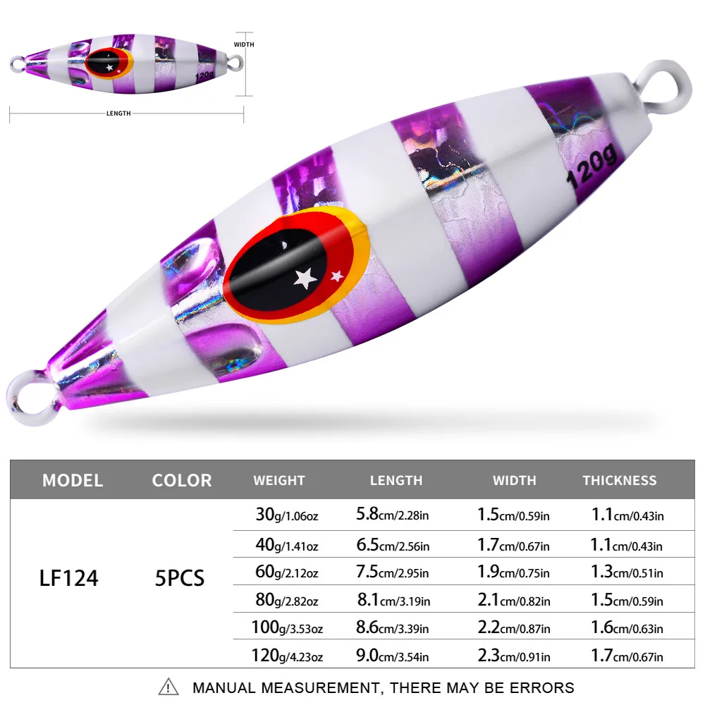 Señuelo Cuchara de metal para lubina, pesca lenta desde orilla - imagen 2