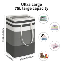 Cesta de Pesca Plegable Impermeable Grande – Asas reforzadas