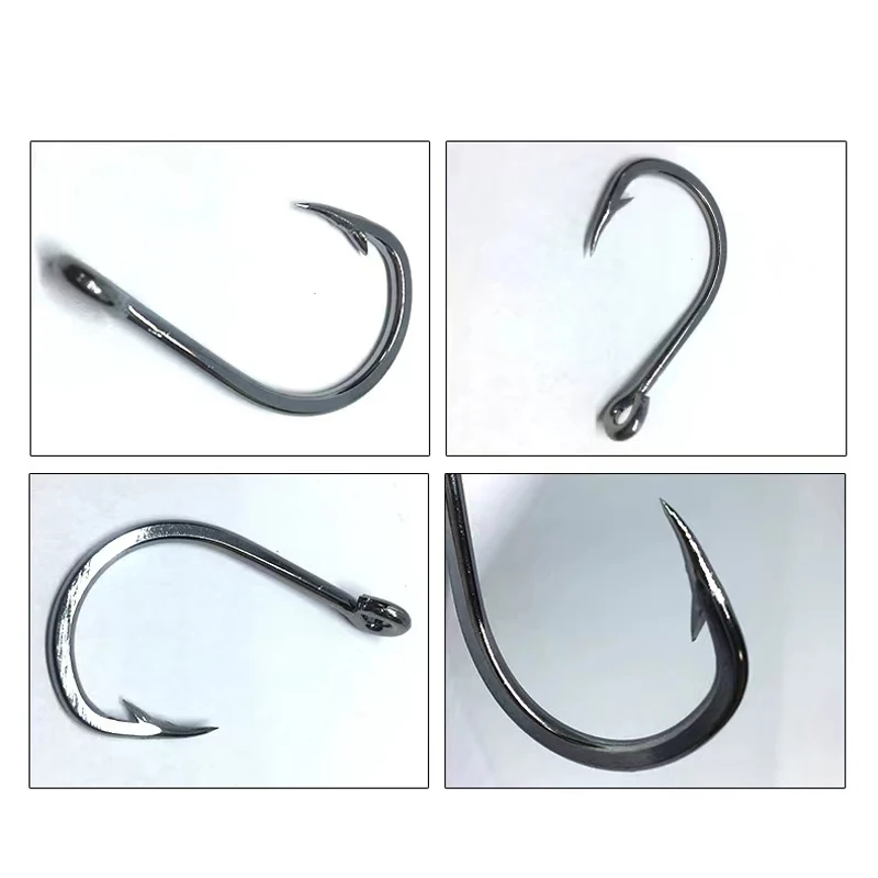 Anzuelos Assist AS 6X acero inoxidable con púas de carbono para pesca - imagen 5