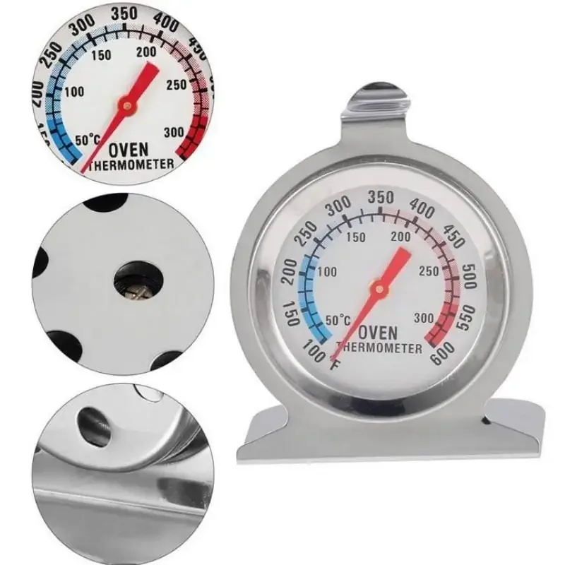 Termómetro de cocina acero inoxidable con esfera grande para carne