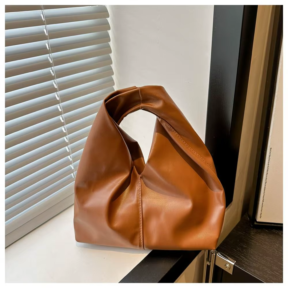 Bolso de Hombro PU Mini Cuadrado con Asa Plegada para Dama - imagen 5