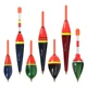 Flotadores de balsa y abeto Barguzinsky multicolor para carpa