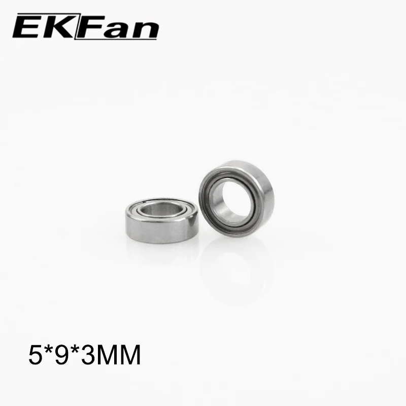 Rodamientos EKfan de acero inoxidable para carrete