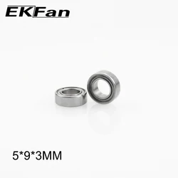 Rodamientos EKfan de acero inoxidable para carrete