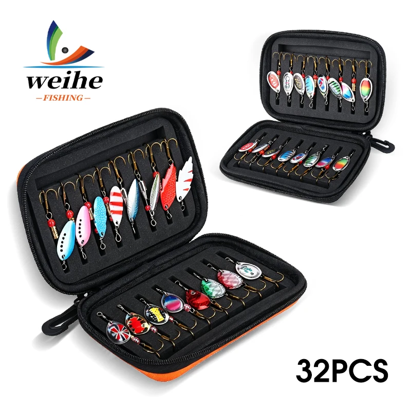 Señuelos giratorios compuestos WEIHE con bolsa de almacenamiento - imagen 3