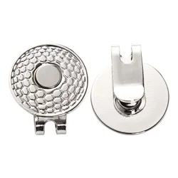 Porta marcadores de golf magnético para clip de gorra metálico