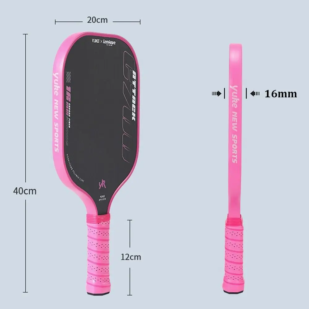 Palas Pickleball fibra carbono ligeras absorción impactos - imagen 5