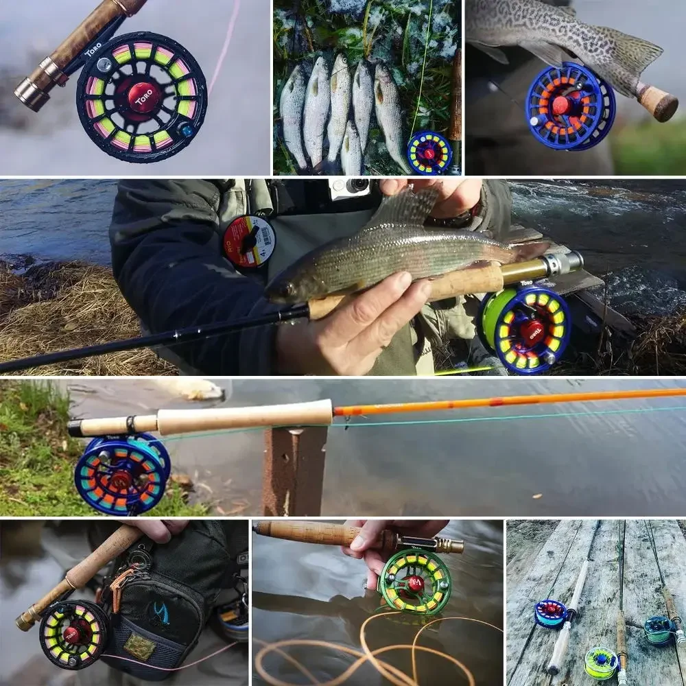 Carrete Toro MAXCATCH con acabado anodizado