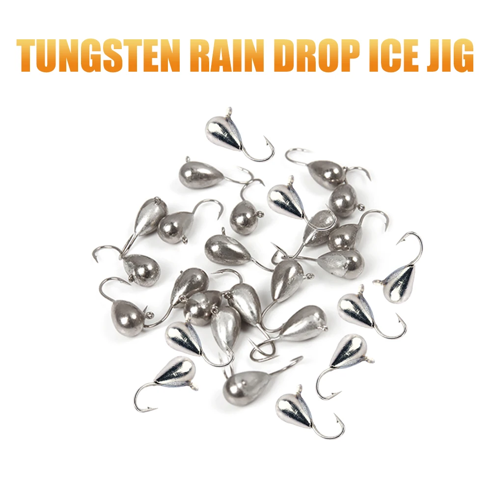 Plantilla tungsteno anzuelo japonés para pesca en hielo