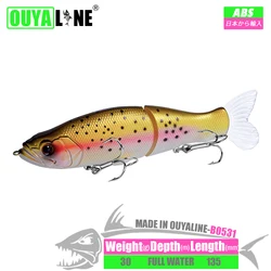 Swimbait Whopper para lucio y perca – Hundimiento lento y cola vibrante