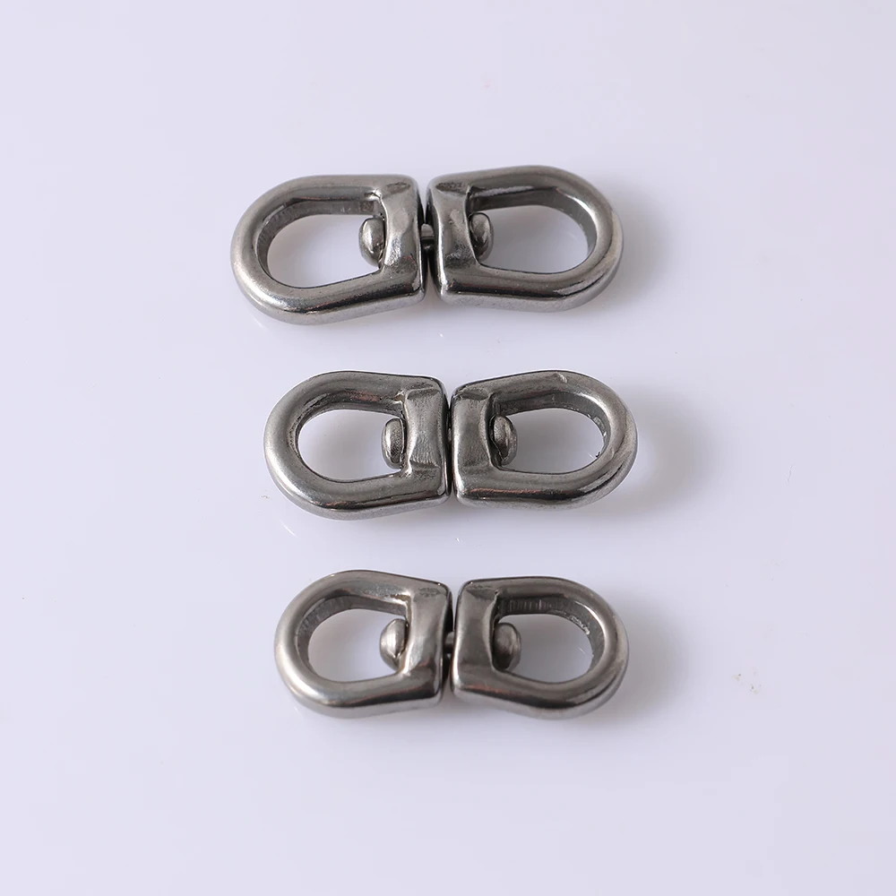 Anillos giratorios 360° acero inoxidable doble orificio - imagen 3