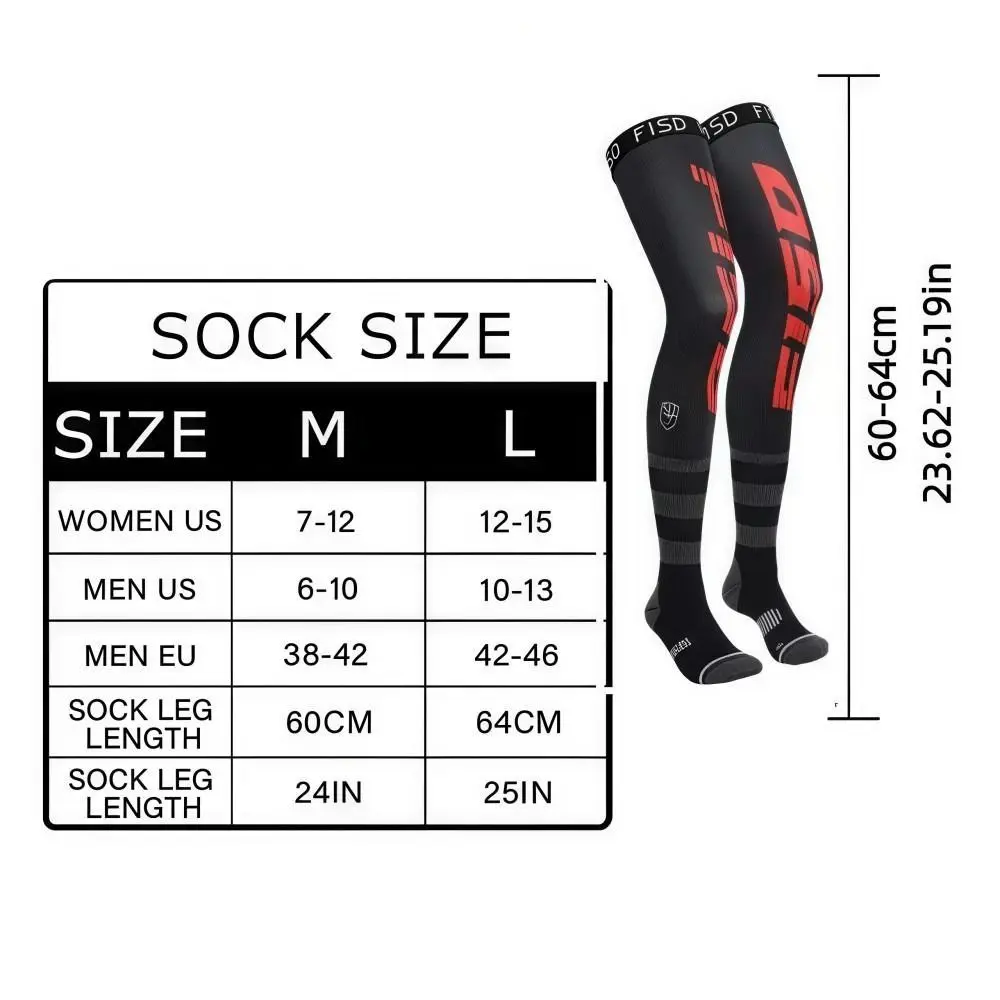 Rodilleras elásticas para motocross con diseño antideslizante - imagen 4