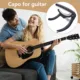 Capo para guitarra portátil con pinza de afinación para acústica - imagen 5