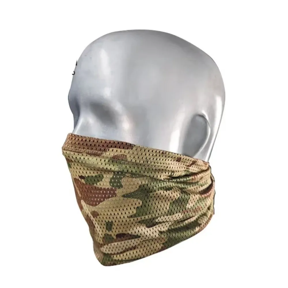 Toalla facial transpirable de malla elástica con protección solar - imagen 2
