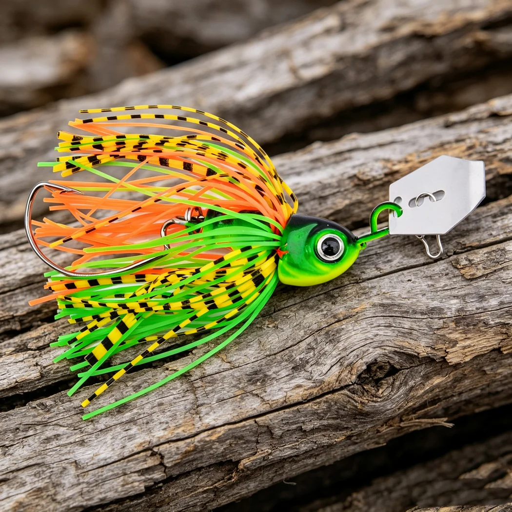 Chatterbait Spinner Blade para lucio y lucioperca