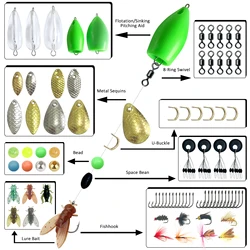 Kit Pesca FISHER con Señuelos Biónicos y Giratorios