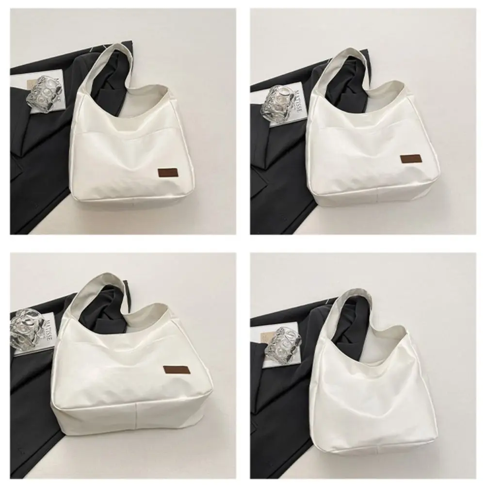 Bolso tote piel sintética suave estilo Y2K bandolera gran capacidad - imagen 3