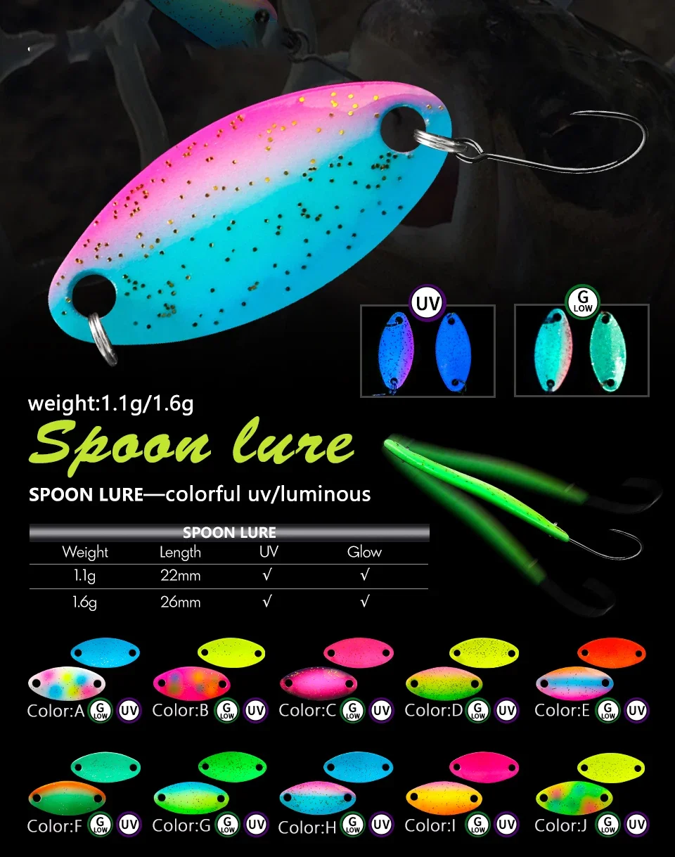 Cebo cuchara AJLURES vista frontal