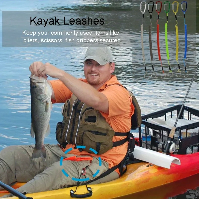 Ackibbik Kit Mosquetón con Cordón para Pesca - imagen 5