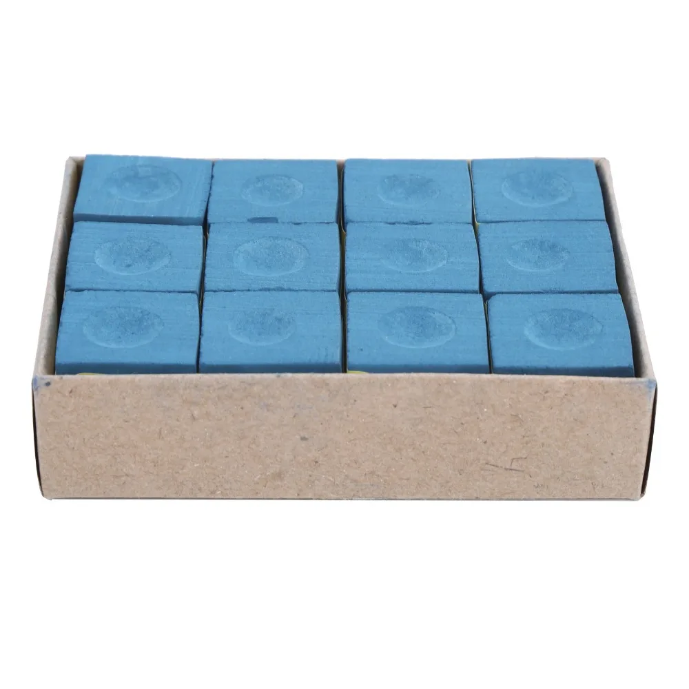 Tizas azules para billar superdensas en caja portátil de torneo - imagen 5