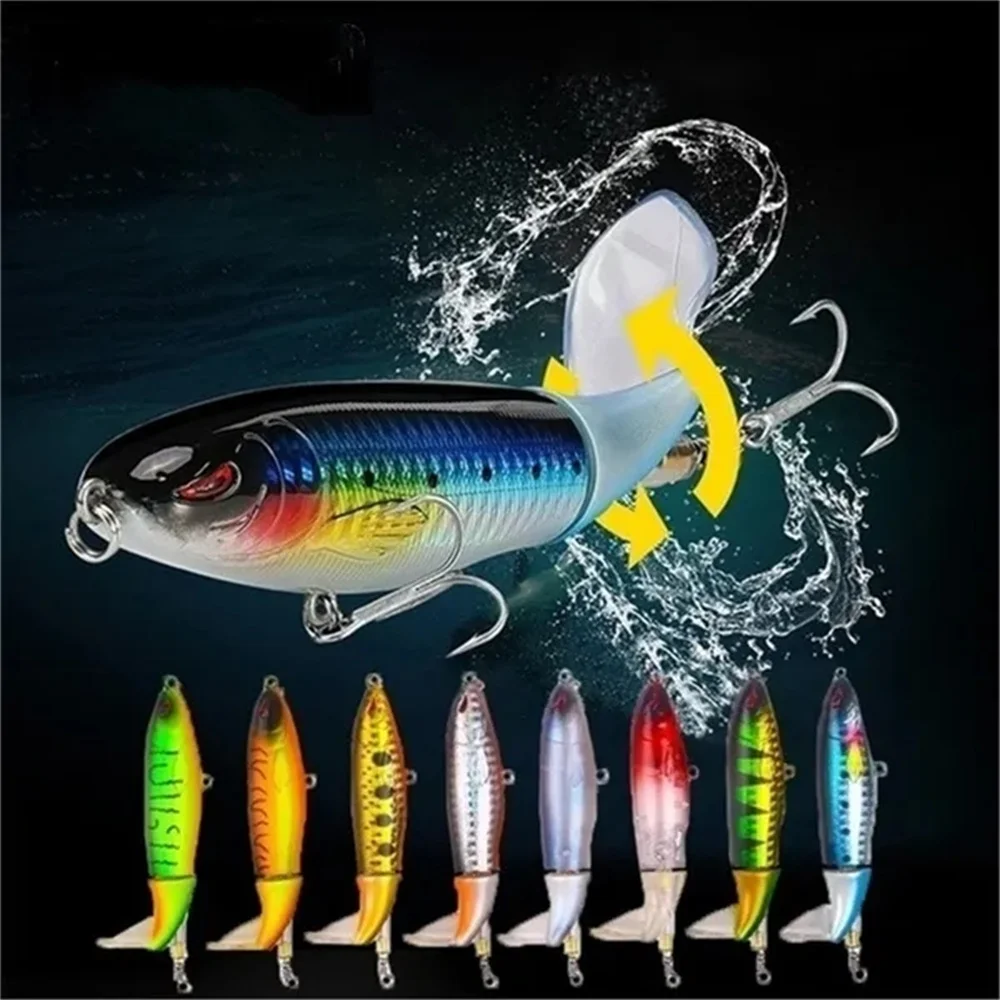 Detalle del señuelo de pesca