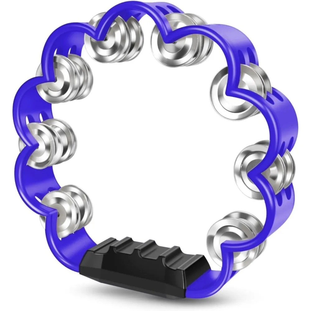 Pleasant Jingle Pandereta de pétalo agarre ergonómico sonido suave