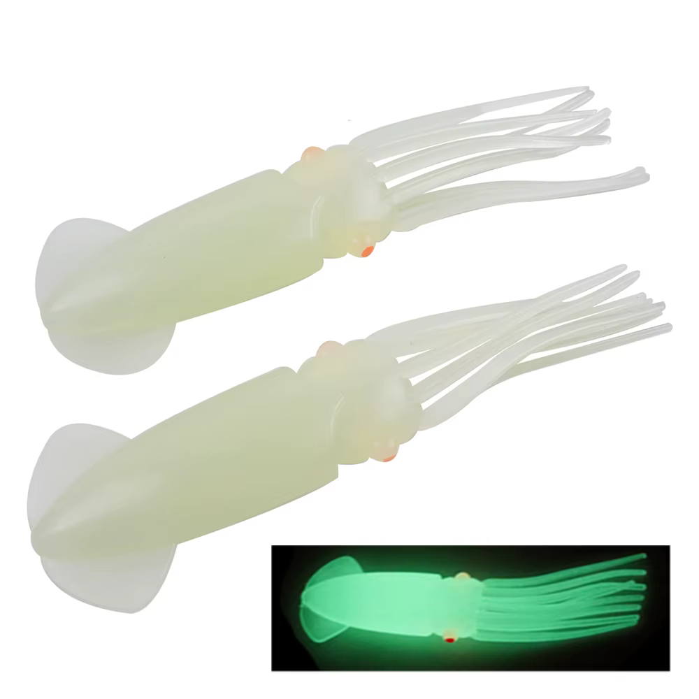 Señuelo luminoso con faldas de pulpo para marlin, grouper y atún - imagen 5