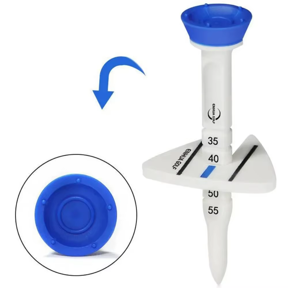 Tees Golf Plástico Altura Ajustable – Entrenamiento al Aire Libre