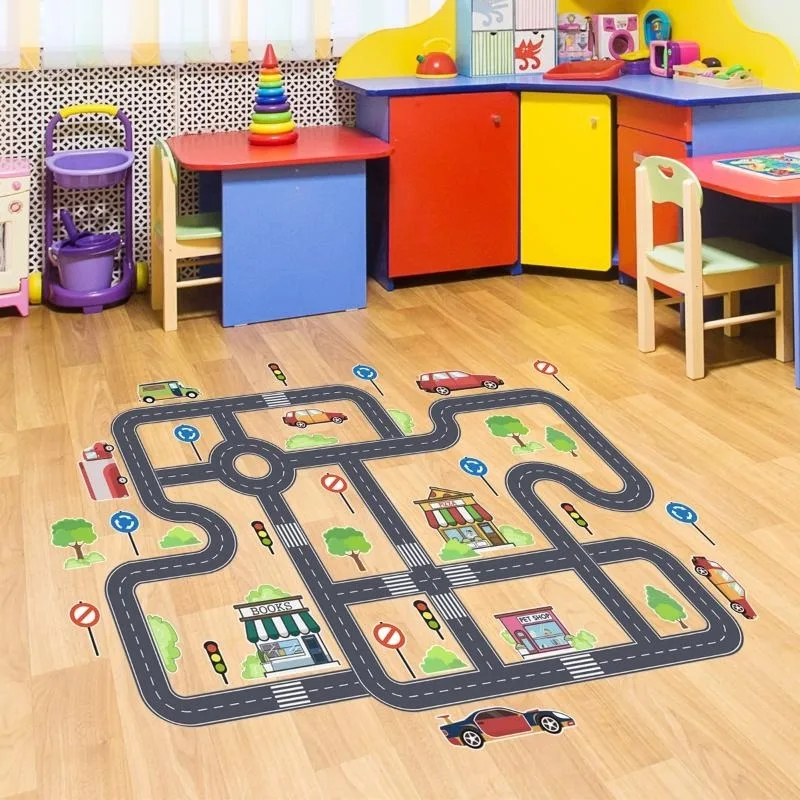 Calcomanías de pared infantiles con dibujos animados para habitación - imagen 4