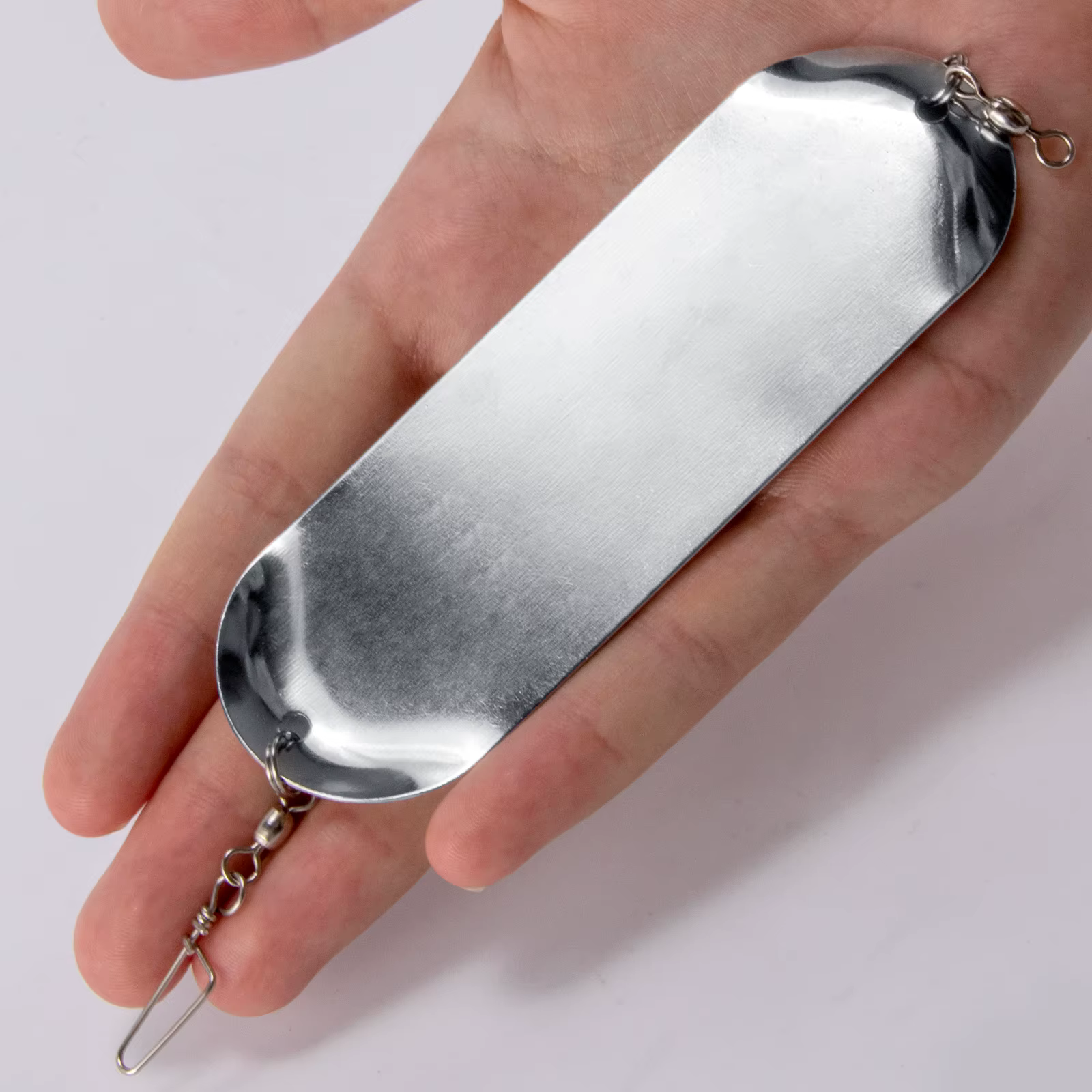 Señuelo Metal Jig Dodger Flasher para trolling surf lanzado lubina - imagen 5