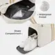Bolsa hombro pickleball nailon impermeable con compartimento calzado - imagen 3