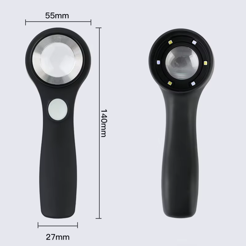 Lupa LED UV – inspección de nudos y líneas de pesca - imagen 4