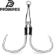 Anzuelos Jig Head Proberos de acero alto carbono con púas afilados - imagen 3
