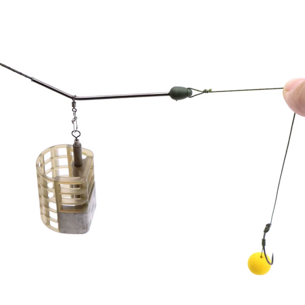 Alimentador método feeder con jaula de cebo y cuentas cambio rápido - imagen 3