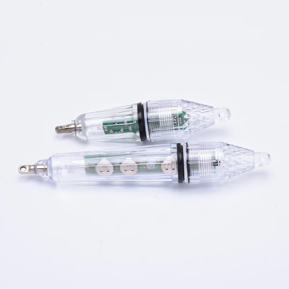 Lámpara LED submarina doble extremo intermitente para señuelos - imagen 3