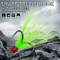Anzuelos Triples Proberos con Pelo de Zorro – Aparejos para Pesca