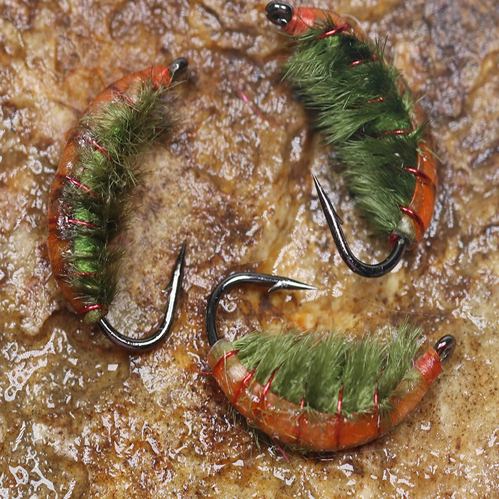 Vtwins moscas UV hundimiento rápido con púas – para trucha y lubina - imagen 4