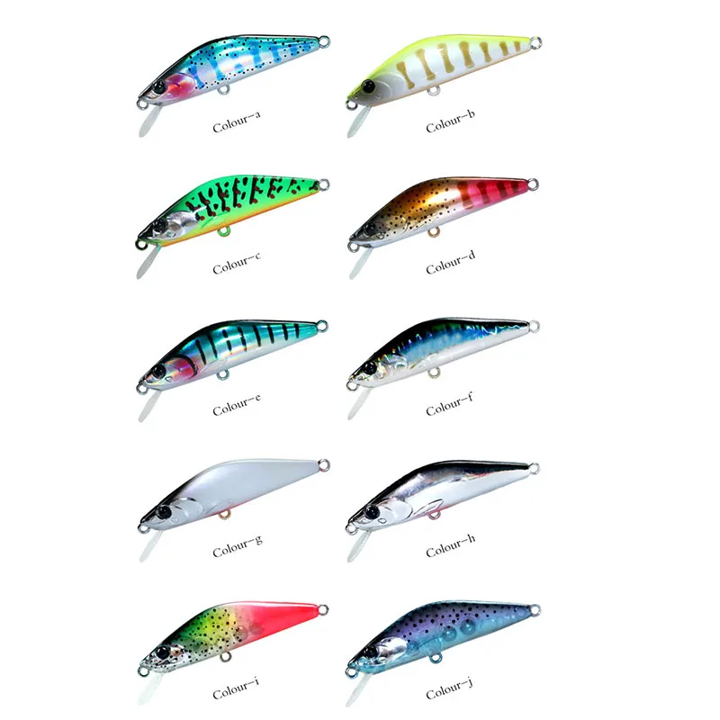 Jerkbait minnow sinking para trucha – Arroyo y lago - imagen 4