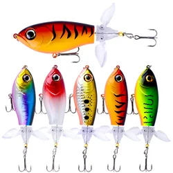 Señuelo de superficie Whopper Plopper giratorio para siluro