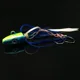 Buzz Bait con cabeza jig plomo, cola falda y ojos 3D alto carbono - imagen 3