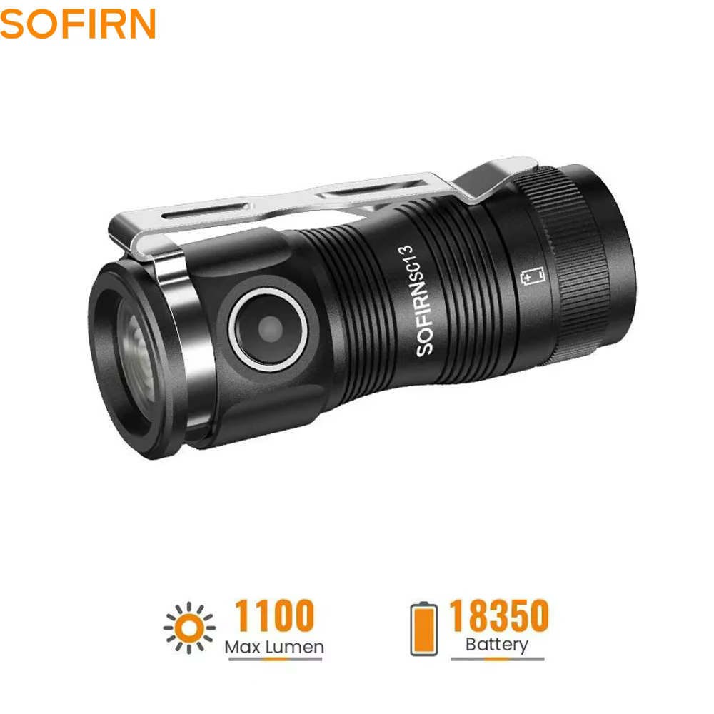 Sofirn SC13 Mini: Linterna táctica recargable magnética - imagen 4