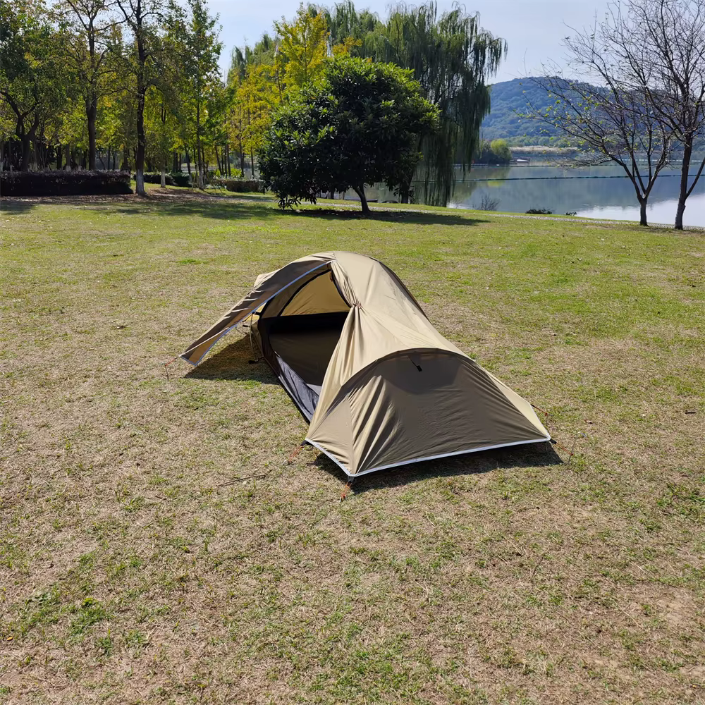 Tienda pesca ultraligera 1 persona aluminio 4 estaciones - imagen 2