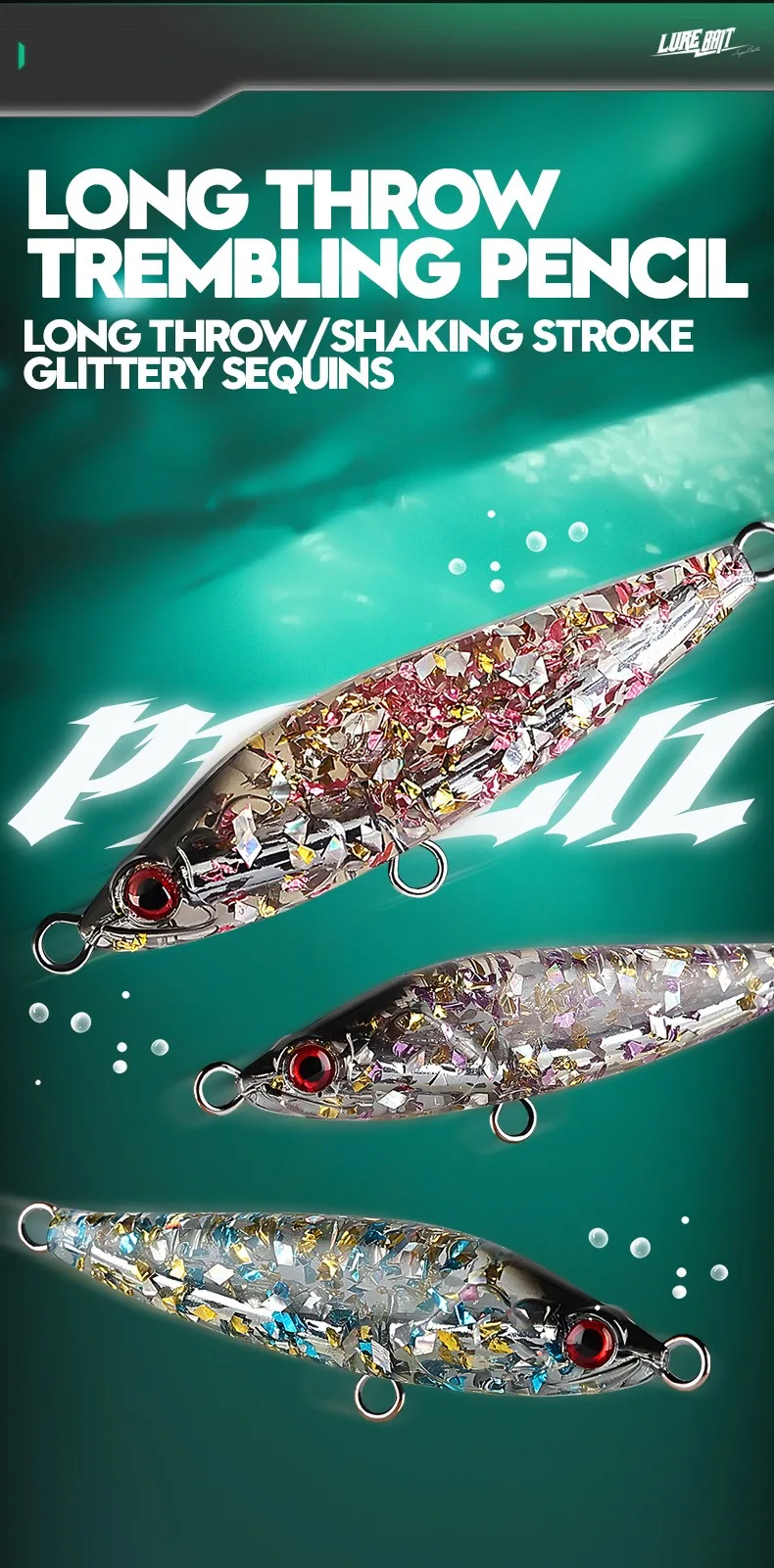 Señuelo de pesca hundido 7 cm 17 g AJLURES