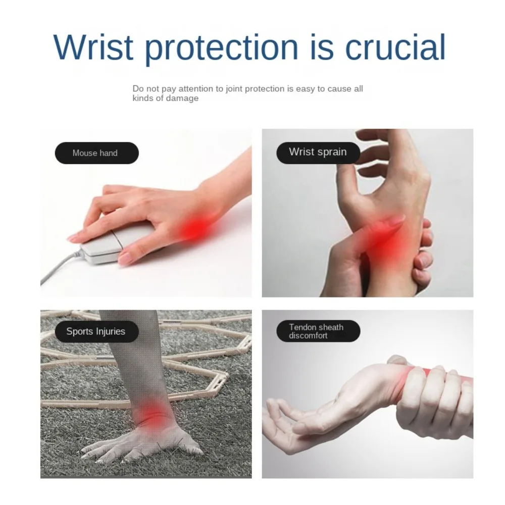Vista del brazalete protector tipo inmovilizador