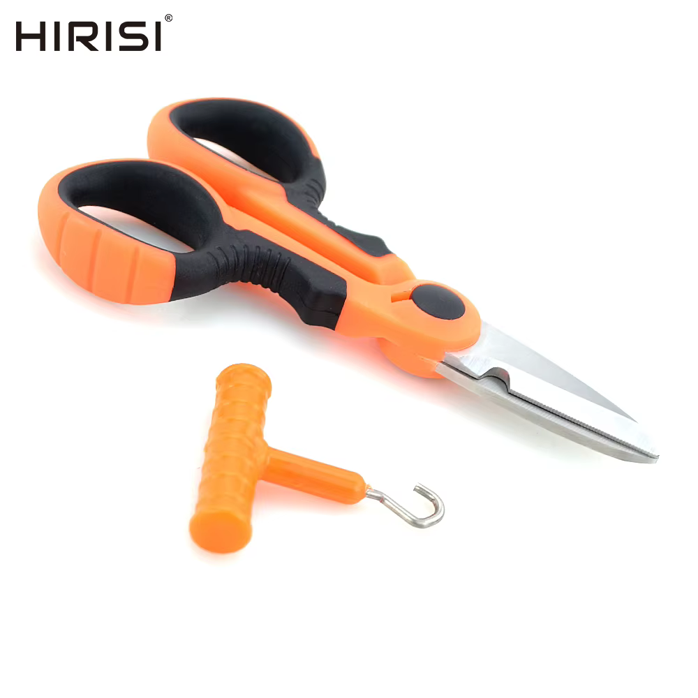 Hirisi Tijeras de pesca acero inoxidable portátiles
