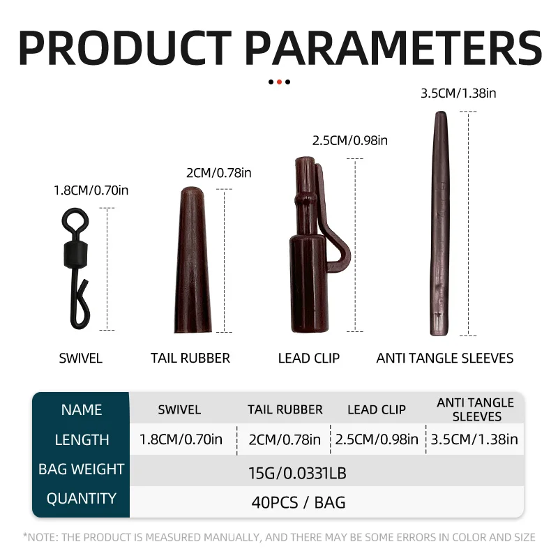 ShareShark Clips de seguridad para pesca de carpa, antienredos - imagen 2