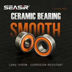 Rodamientos de pesca SEASIR – Polea 3x10x4 + carrete 5x10x4