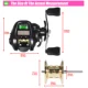 KX800 Carrete eléctrico Baitcasting con contador de pesas - imagen 4