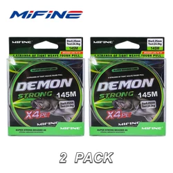 MIFINE DemonStrong 4X – Línea trenzada de pesca multifilamento